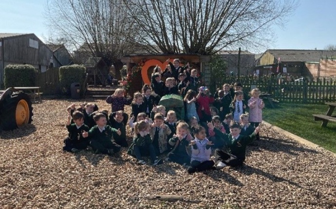 Reception class group photo